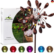  Solar Metall Windrad - mit