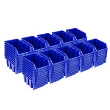 Set 100 stapelboxen np4 blau - set,