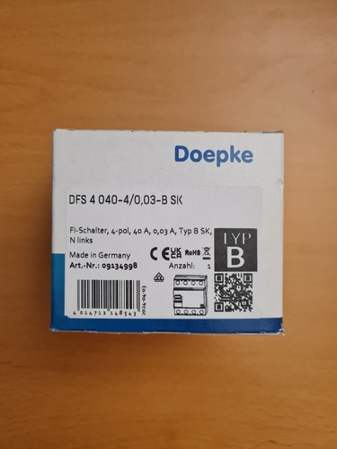 Neu schalter doepke dfs - fi-schalter,