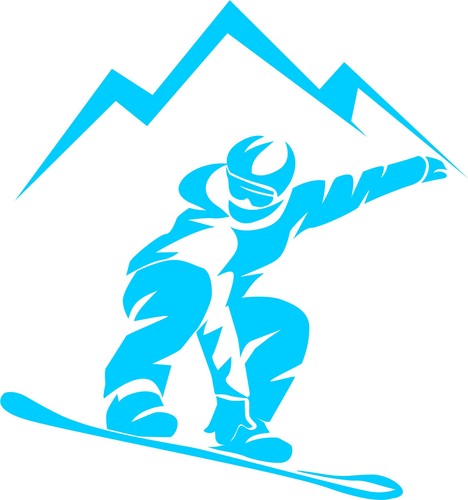 Auto aufkleber snowboard 056 - snowboard,