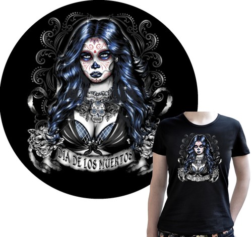 Tattoo gothic shirt damen - tattoo,
