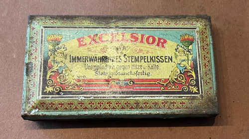 Alte blechdose excelsior - alte,