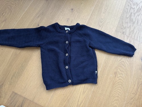 Pomp lux strickjacke blau - pomp,