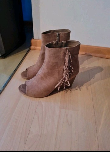 Peeptoe ankle boots damen - boots,,