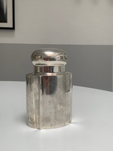 Art deco dose - :, silber