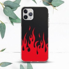 Red flame aesthetic - red, fire