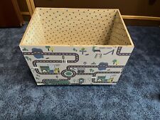 Holzbox mit Rollen, Aufbewahrungsbox Kinder Straße, Ernstings Family 