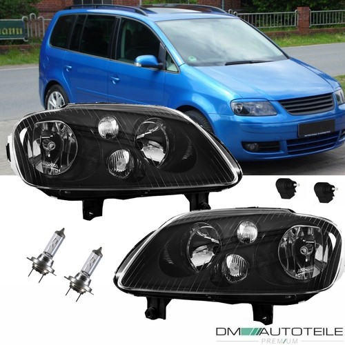 Scheinwerfer set schwarz links - set,