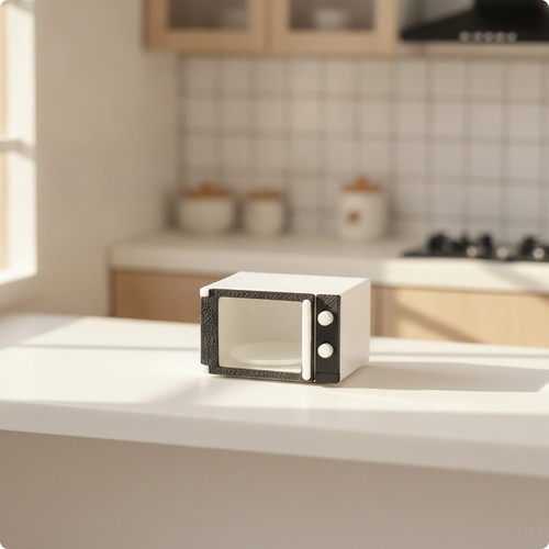 Miniatur-Mikrowelle