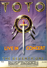 TOTO  1988  FRANKFURT - orig. Concert Poster - Konzert Plakat - DIN A1 xx