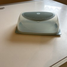 Tupperware Käsemax XL hellblau Käse-Buffet Käseglocke Membran Defekt