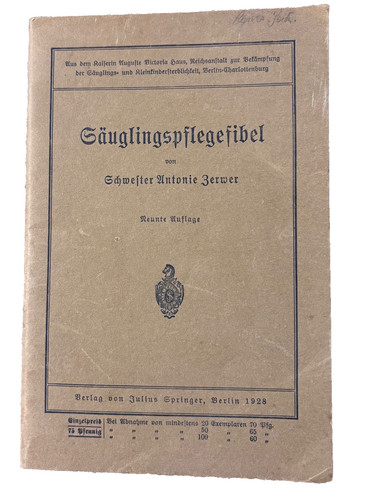 Säuglingspflegefibel von