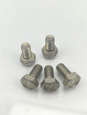 5x Schraube ESKA M6 x 12mm DDR  Simson S50 S51 S70 Schutzblech Kotflügel hinten
