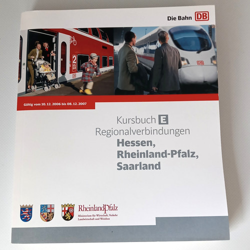 Kursbuch 2006 bis 2007 - kursbuch, db