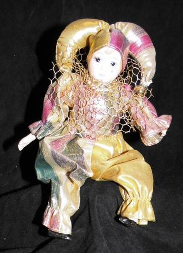 Clown puppe sammlerpuppe - puppe,