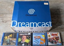 SEGA DREAMCAST Konsole OVP - Spielkonsole HDMI Adapter & Cinch Dream-Cast