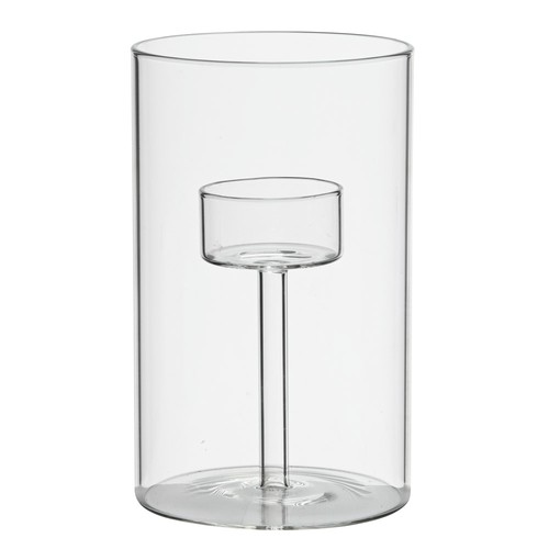 Windlicht zylinder aus glas - windlicht,