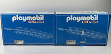 2x Playmobil 4385 Schienen - 24 X Schienen Gleise, Kurve mit Verbinder - OVP