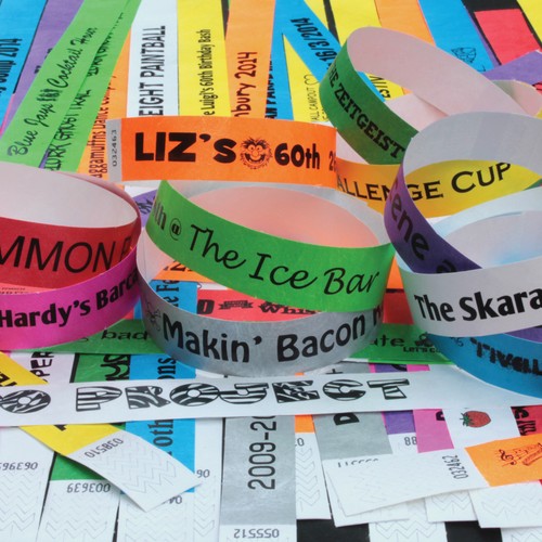 Printed party 19mm tyvek - printed,