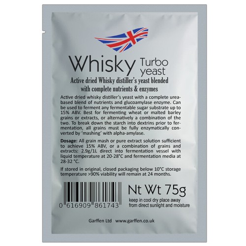 Whisky turbo hefe 75g - turbo,