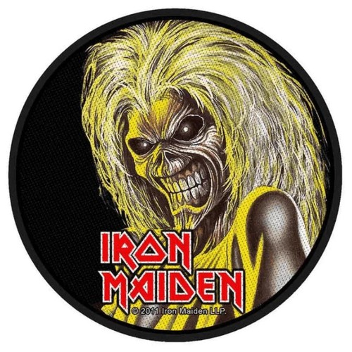 Iron maiden patch rund - maiden,