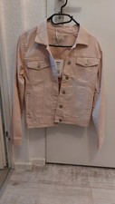 Jeansjacke Jacke Damen Rosa