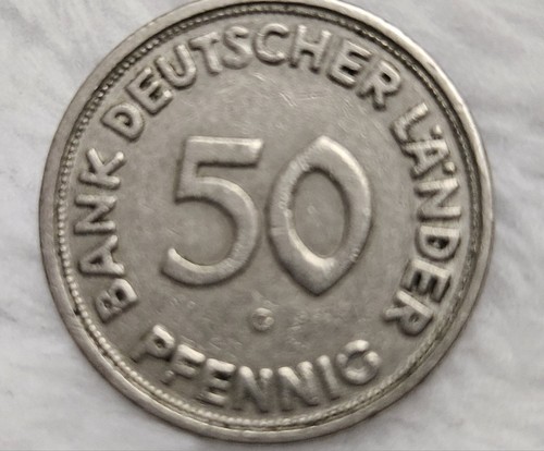 Deutschland pfennig g bank - deutschland, :50