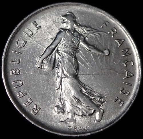 Frankreich francs 1972 o - 5, "o