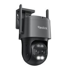 Reolink 8MP WiFi PTZ Überwachungskamera Aussen Auto-Tracking Dual-Objektiv Grau