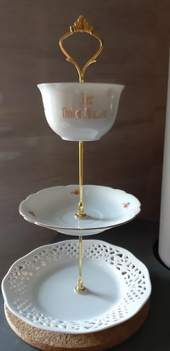 Etagere aus porzellan - etagere,