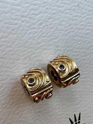 Pandora 14ct gold babbling - 14ct,