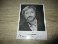 Felix von Manteuffel Original Autogramm Autogrammkarte