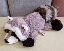 NICI PLÜSCH WASCHBÄR ROB RACCOON FOREST FRIENDS TEDDY BÄR CA. 35 CM - UNBESPIELT