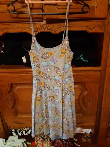 Kleid eis cartoon - h&m,
