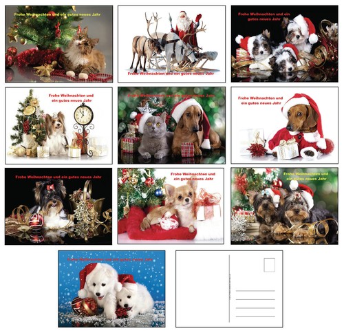 Ansichtskarten weihnachten - ansichtskarten,