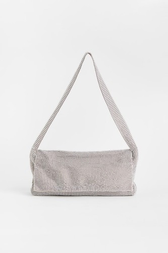 Schultertasche mit strass - schultertasche,