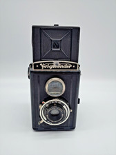 #SE2042# Voigtländer Brillant Anastigmat Voigtar 1:6,3 /7,5cm D.R.P Analogkamera