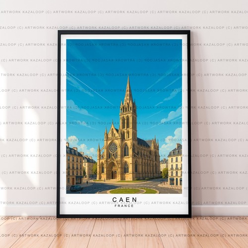 Caen ungerahmter