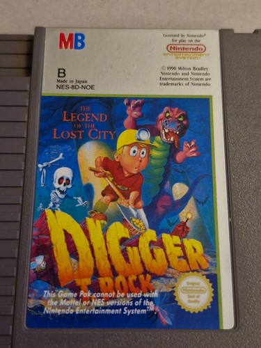 Nintendo nes spiel - nes, digger
