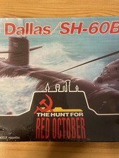 Revell 4007 USS Dallas 1:400 / SH-60B 1:100 Rarität Jagd Auf Roter Oktober