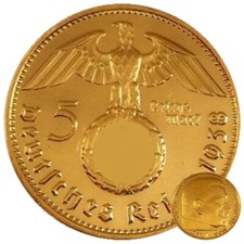 5 Reichsmark 1938 mit HK 24