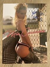 Signierte Autogrammkarte Mia Casanova 15 x 19 cm