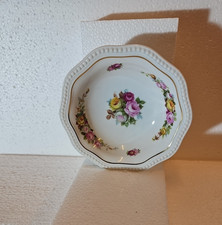 Rosenthal Bavaria E Blumen Goldrand