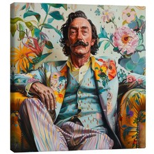 Leinwandbild Porträt von