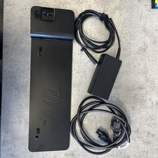 HP 2013 UltraSlim USB 3.0 Docking Station for EliteBook Revolve 810 Tablet w/AC