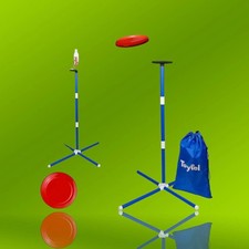 Toyfel Frisbee Wurfspiel-Set - Ideales Gartenspielzeug für Strand und Freizeit