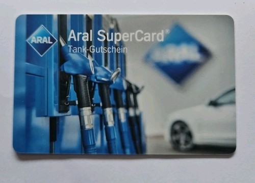 Aral tankkarte supercard - aral,