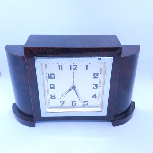 Antike art deco kaminuhr - antike,