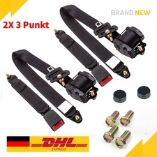 2x 3 Punkt Automatikgurt