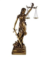 Justitia Göttin Figur